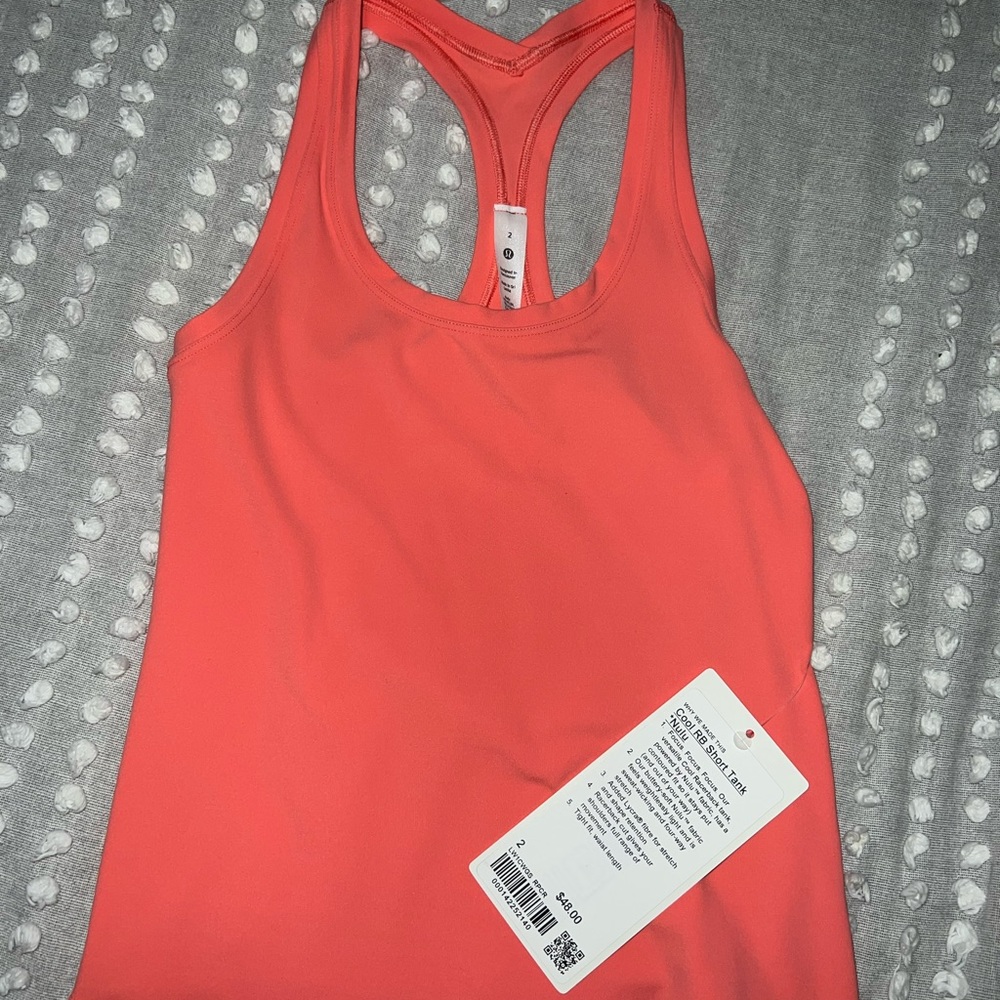 LULULEMON - Cool RB Short Tank *Nulu